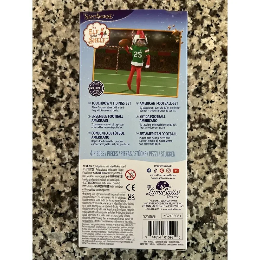 The Elf on the Shelf‎ Claus Couture Touchdown Tidings Set